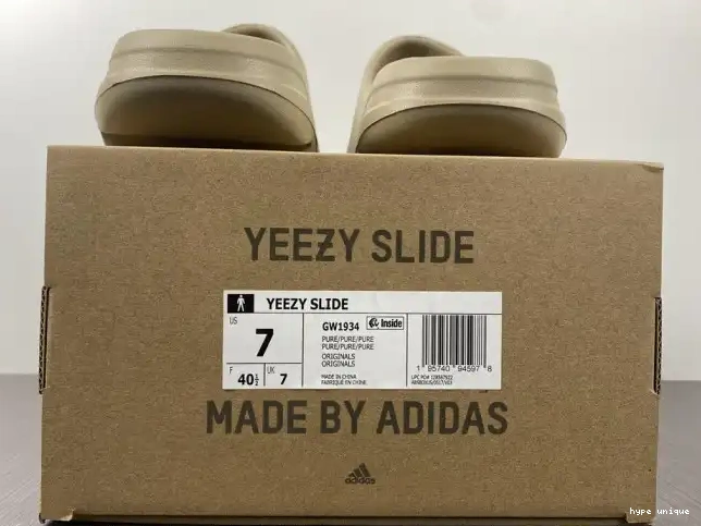 hype Adidas Yeezy GW1934 Slide Pure 0512